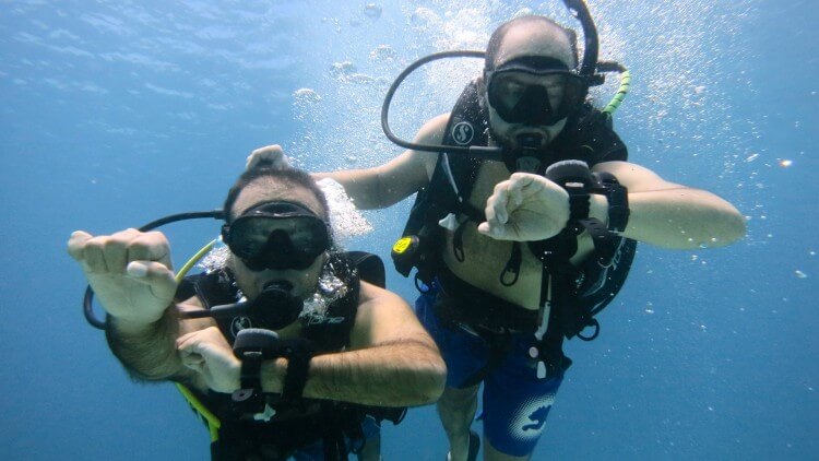 Underwater Navigation PADI Advanced Open Water Course Aussie Divers Phuket
