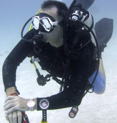 PADI Course Director Darren Gaspari Scuba Diving Aussie Divers Phuket