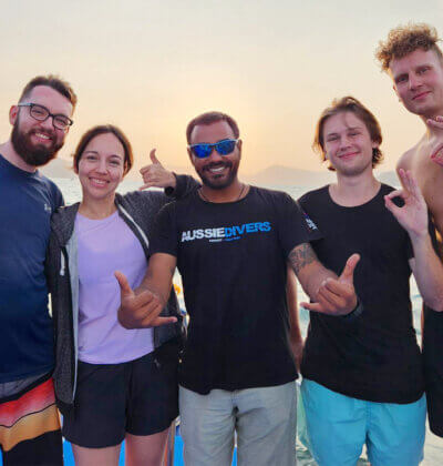 PADI Scuba Diving Instructor Phuket Sunset